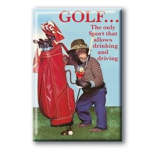 Golf Magnet  "Drink and Drive" Magnet